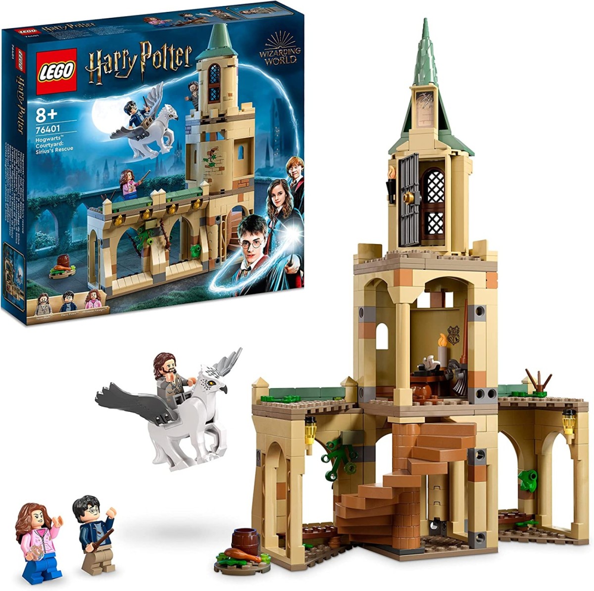 Lego Harry Potter 76401 Hogwarts Courtyard: Siriuss Rescue - Plaza 