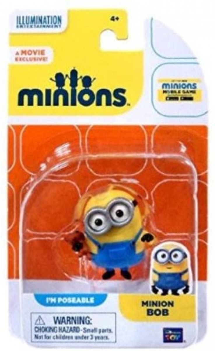 Minions Action Figure - Minion Bob - Plaza Toymaster