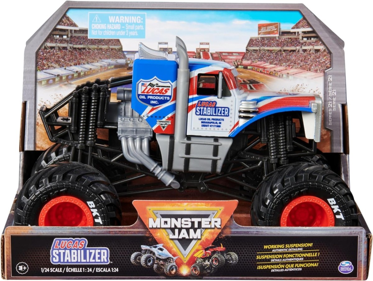 Monster Jam 1:24 True Metal Lucas Stabilizer - Plaza Toymaster