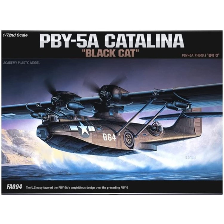 Academy 1:72 PBY-5A Catalina 'Black Cat'