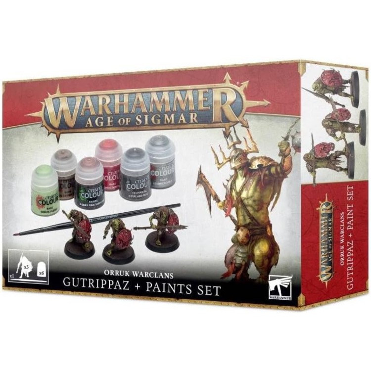 Warhammer Age Of Sigmar Gutrippaz Paint Set