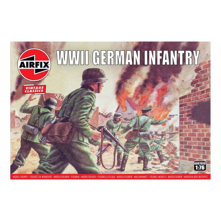 Airfix 1:76 WWII German Infantry