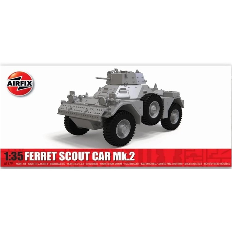 Airfix 1:35 Ferret Scout Car Mk.2