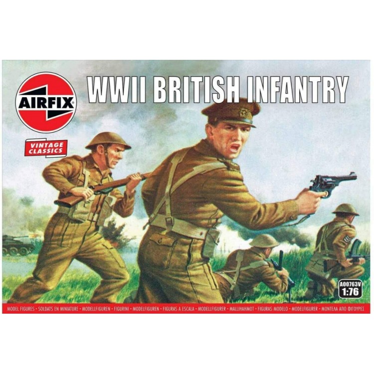 Airfix 1:76 WWII British Infantry
