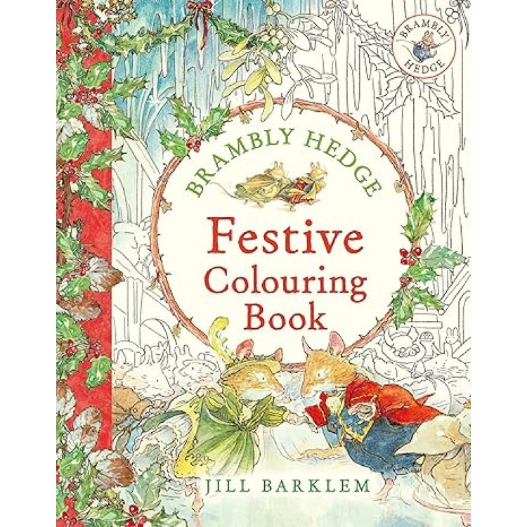 Brambly Hedge Festive Colouring Book