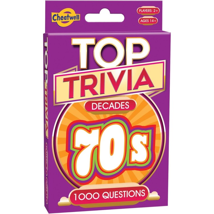 Cheatwell Top Trivia Decades - 70's