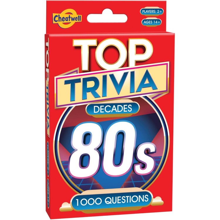 Cheatwell Top Trivia Decades - 80's