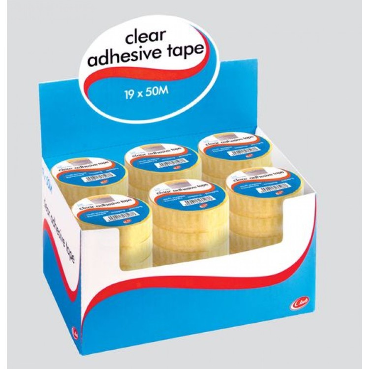 Club Clear Adhesive Tape 