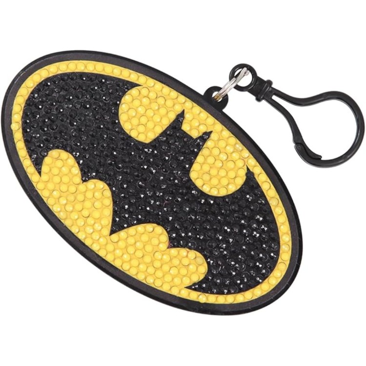 Craft Buddy Crystal Art Bag Charms - Batman