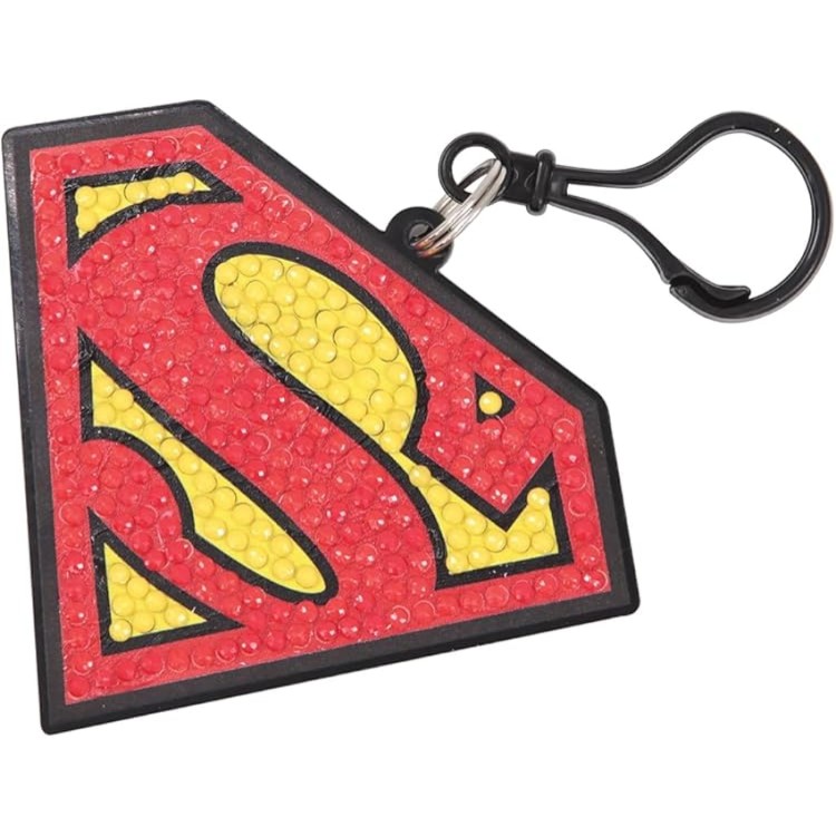 Craft Buddy Crystal Art Bag Charms - Superman