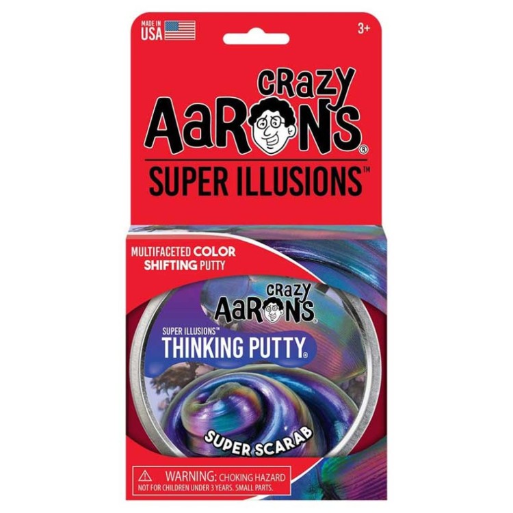 Crazy Aarons Thinking Putty - Super Scarab