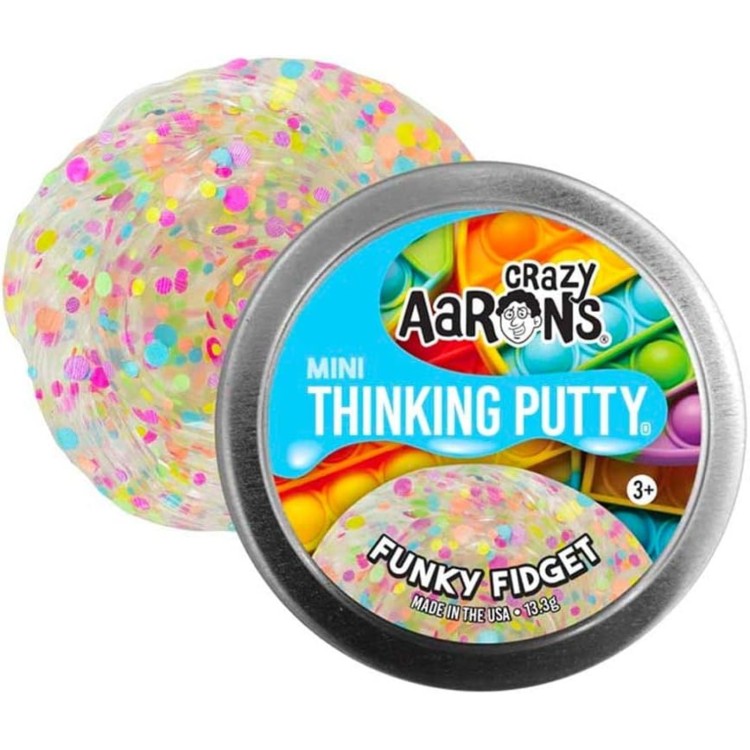 Crazy Aarons Thinking Putty Mini Tin - Funky Fidget