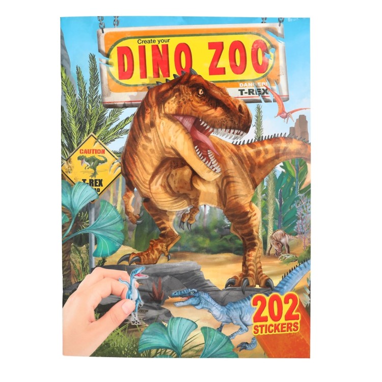 Dino World Create Your Dino Zoo Sticker Book