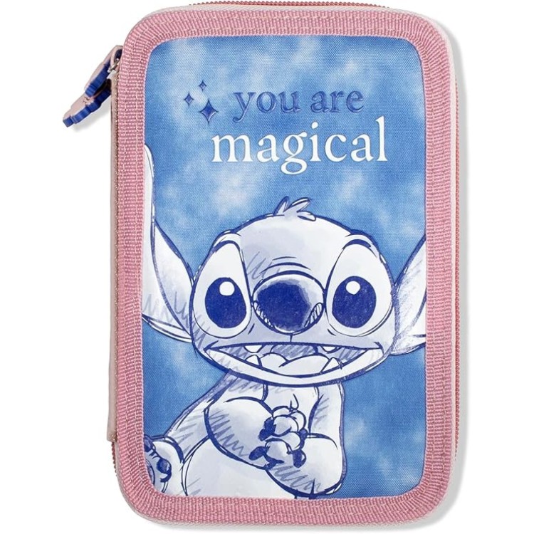 Disney Stitch Double Pencil Case