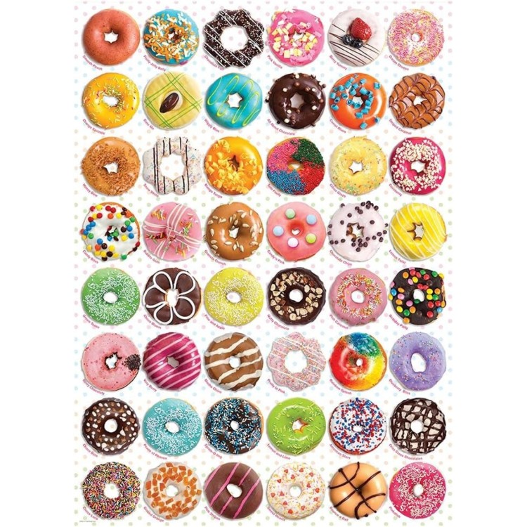 Eurographics Donuts 1000pc Puzzle