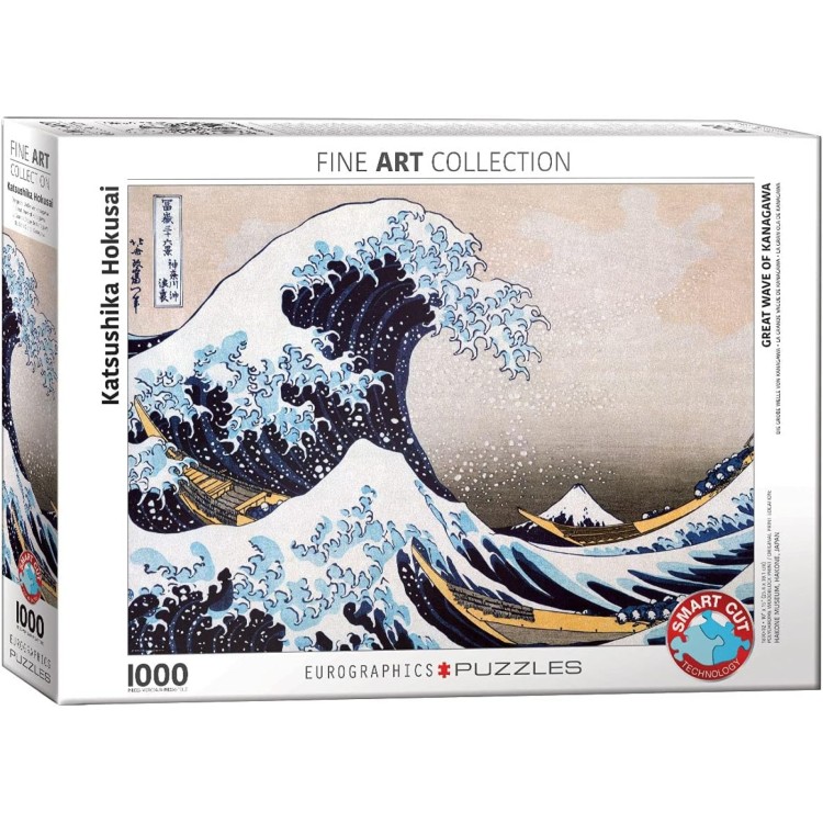 Eurographics Great Wave Off Kanagawa 1000pc Puzzle