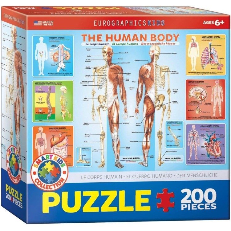 Eurographics The Human Body 200pc Puzzle