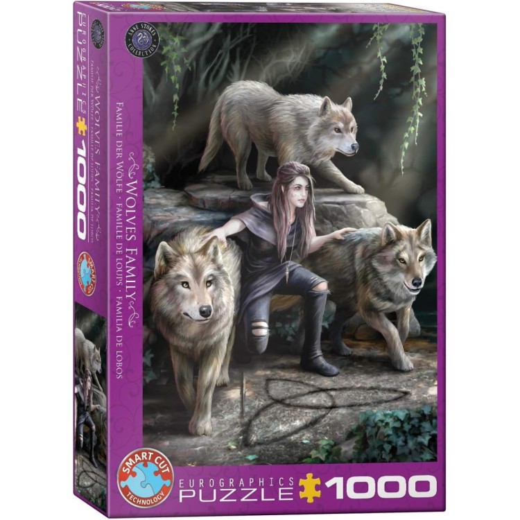 Eurographics Wolves Family 1000pc Puzzle