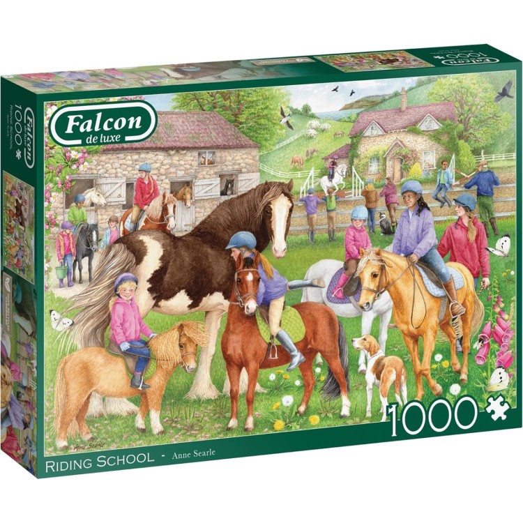 Falcon Riding School 1000pc Puzzle