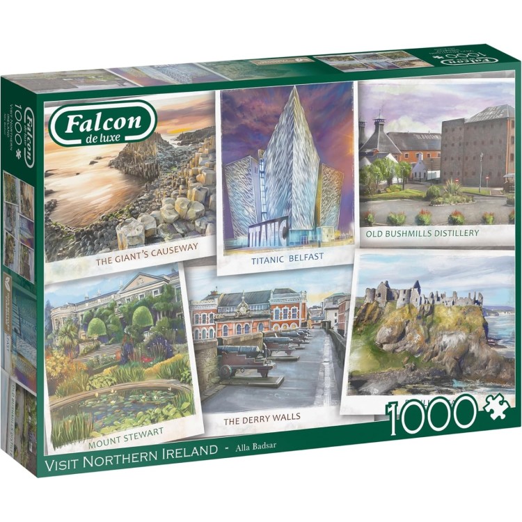 Falcon Visit Northern Ireland 1000pc Puzzle