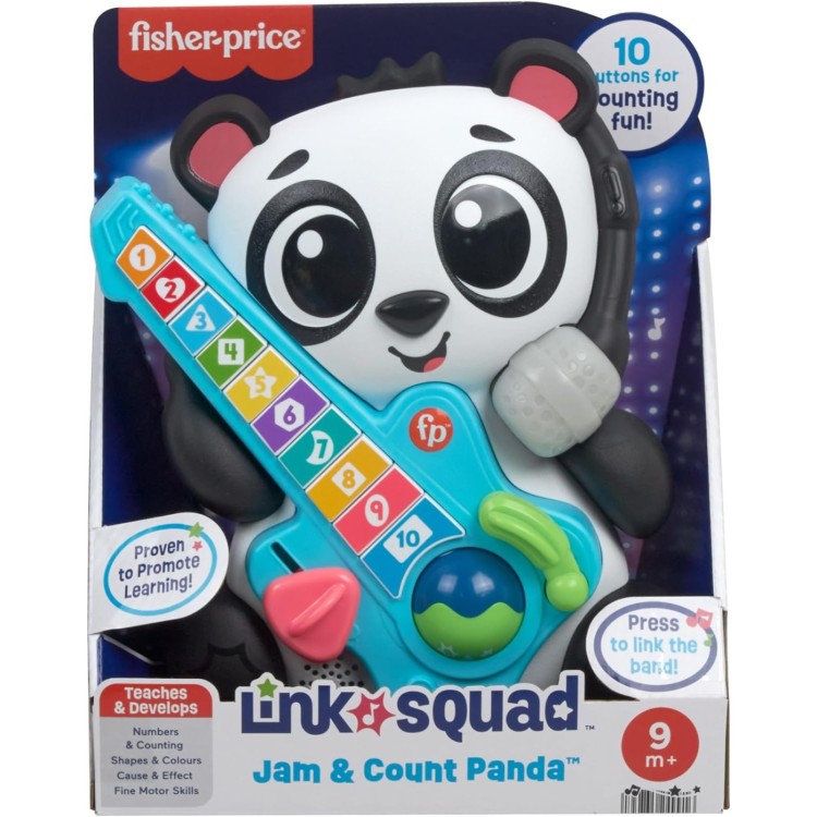 Fisher Price Link Squad Jam & Count Panda