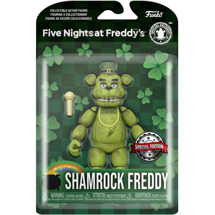 Funko Five Nights at Freddy's Action Figure - Shamrock Freddy