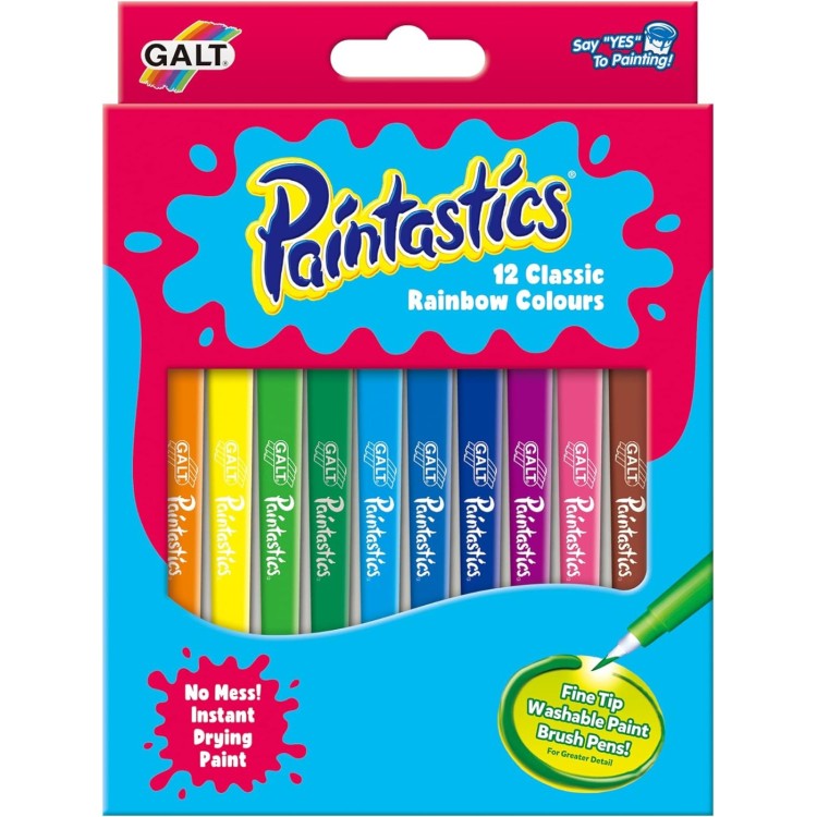 Galt Paintastics Pens 12 Classic Rainbow Colours