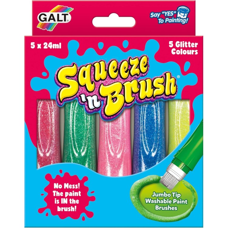 Galt Squeeze n Brush 5 Glitter Colours