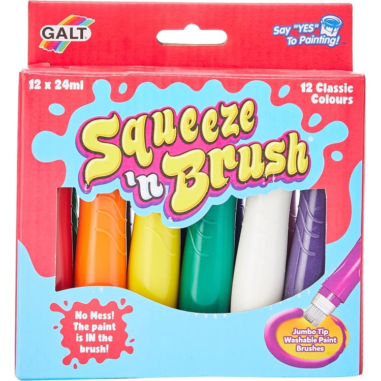 Galt Squeeze n Brush 12 Classic Colours