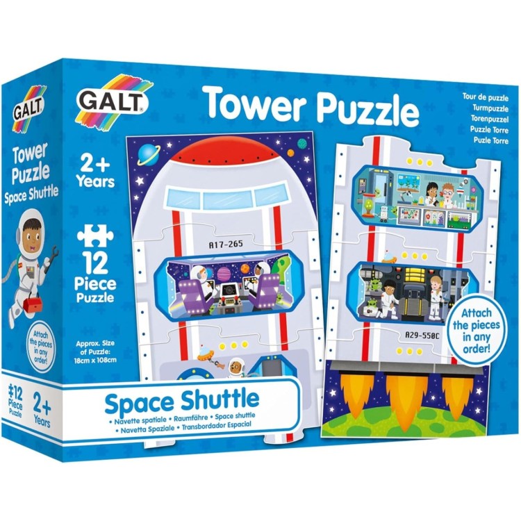 Galt Tower Puzzle Space Shuttle 12pc