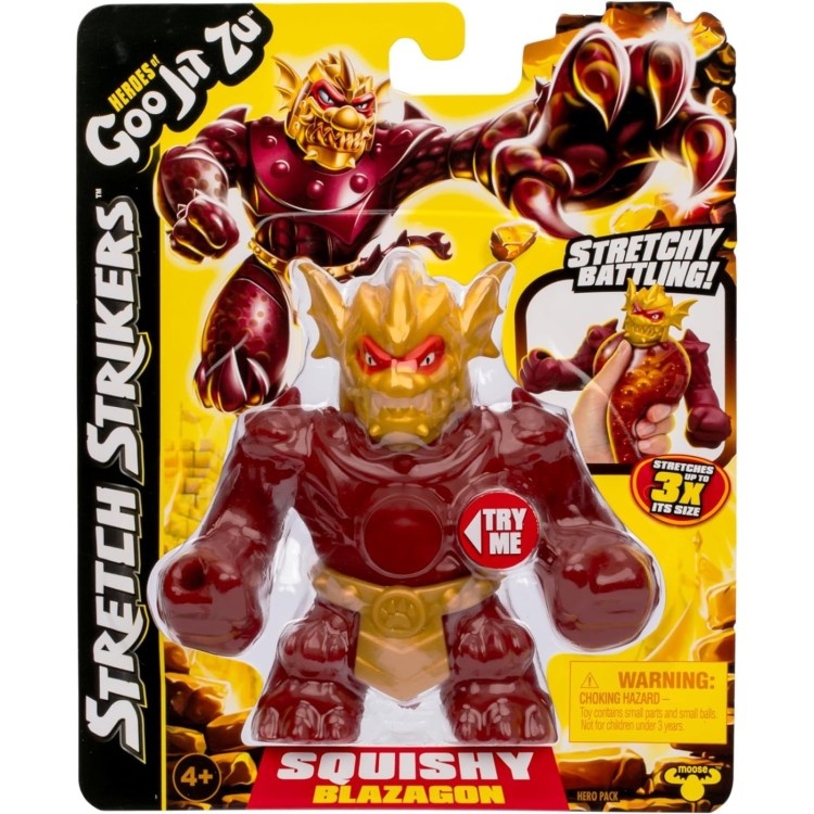 Heroes of Goo Jit Zu Stretch Strikers Figure - Blazagon