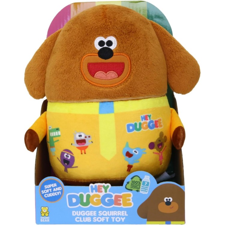 Hey Duggee Squirrel Club Soft Toy