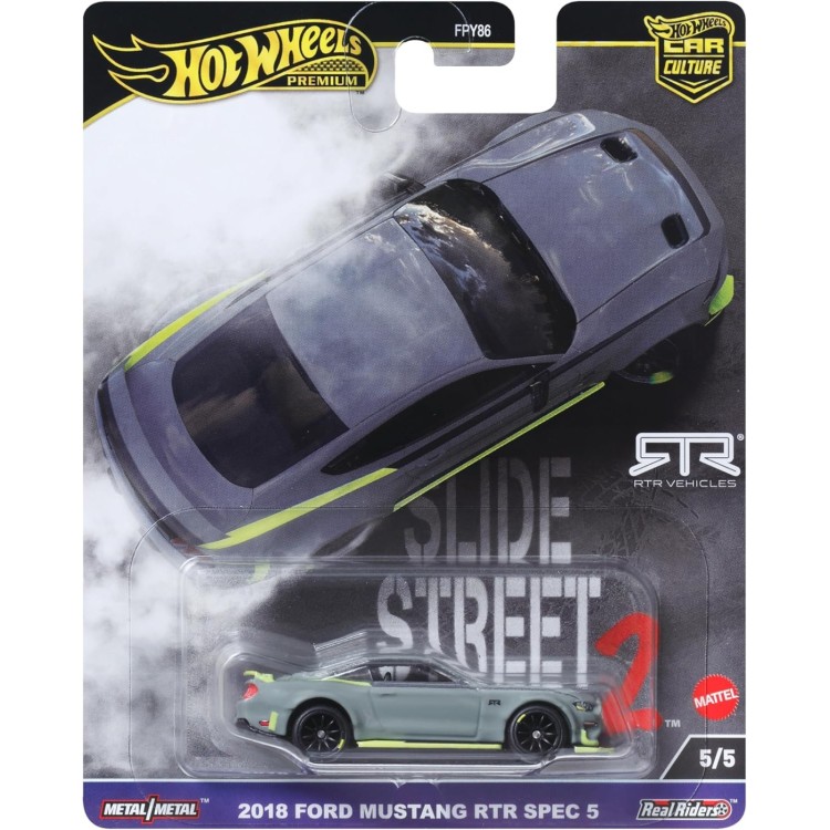 Hot Wheels Car Culture 2018 Ford Mustang RTR Spec 5