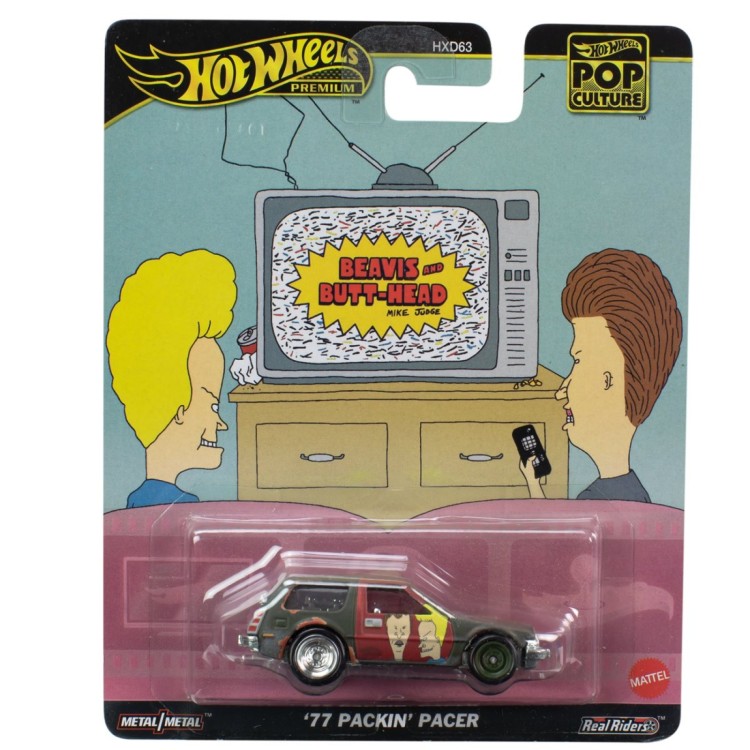 Hot Wheels Pop Culture Beavis and Butt-Head 77 Packin Racer