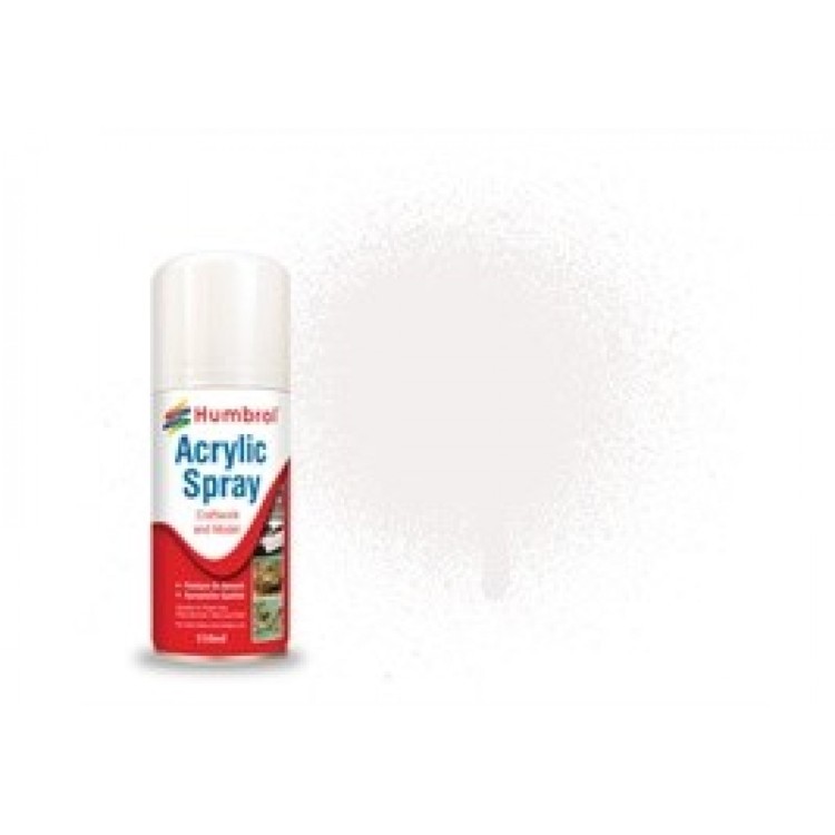 Humbrol Acrylic Spray 135 Varnish Satin 150ml