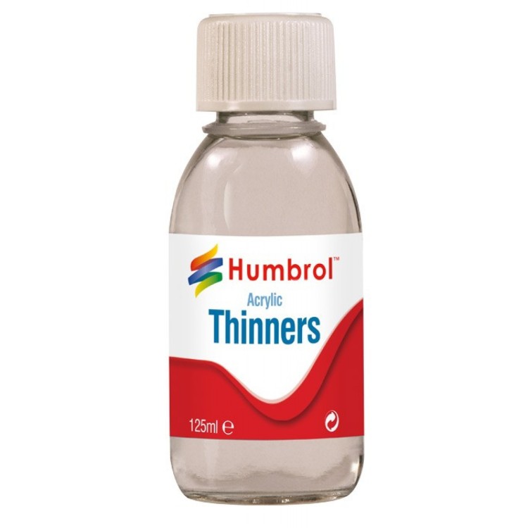 Humbrol Acrylic Thinners Bottle 125ml