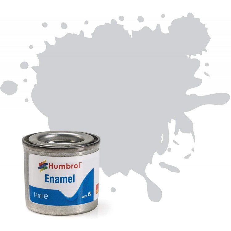 Humbrol Enamel Paint 11 Silver Metallic 14ml