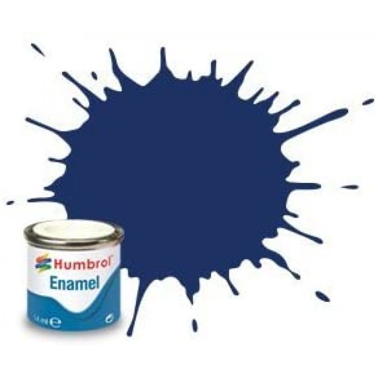 Humbrol Enamel Paint 15 Midnight Blue Gloss 14ml