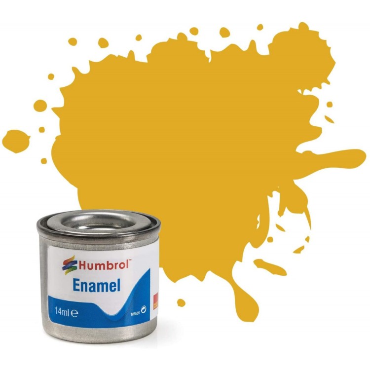 Humbrol Enamel Paint 16 Gold Metallic 14ml