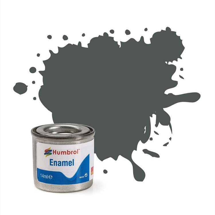 Humbrol Enamel Paint 27 Sea Grey Matt 14ml