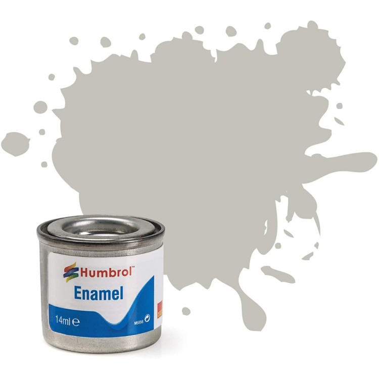 Humbrol Enamel Paint 28 Camouflage Grey Matt 14ml