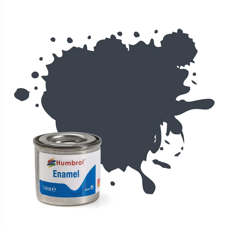 Humbrol Enamel Paint 32 Dark Grey Matt 14ml