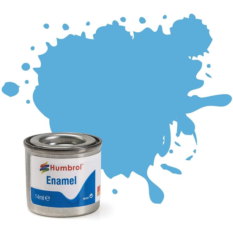 Humbrol Enamel Paint 47 Sea Blue Gloss 14ml