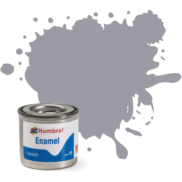 Humbrol Enamel Paint 64 Light Grey Matt 14ml