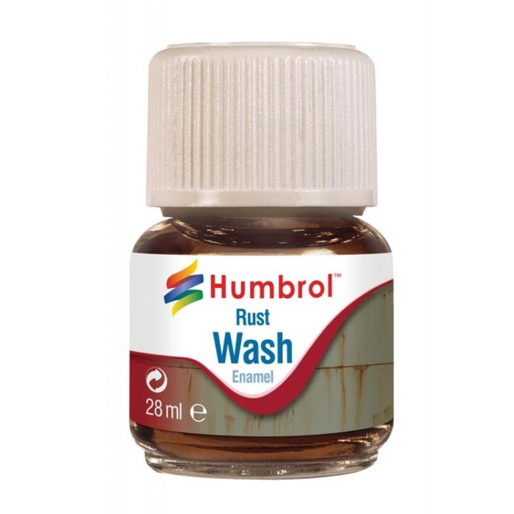 Humbrol Enamel Wash Rust 28ml