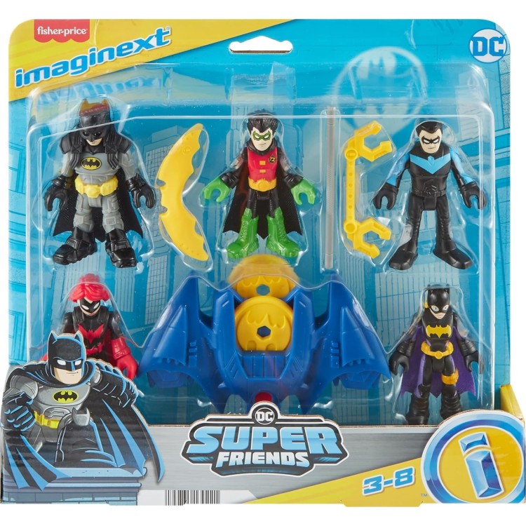 Imaginext DC Super Friends Team Up 5 Pack