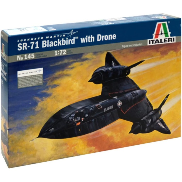 Italeri 1:72 SR-71 Blackbird with Drone