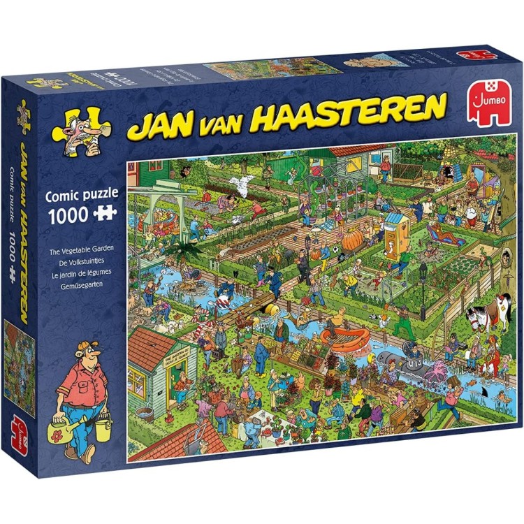 Jumbo Jan van Haasteren The Vegetable Garden 1000pc Puzzle