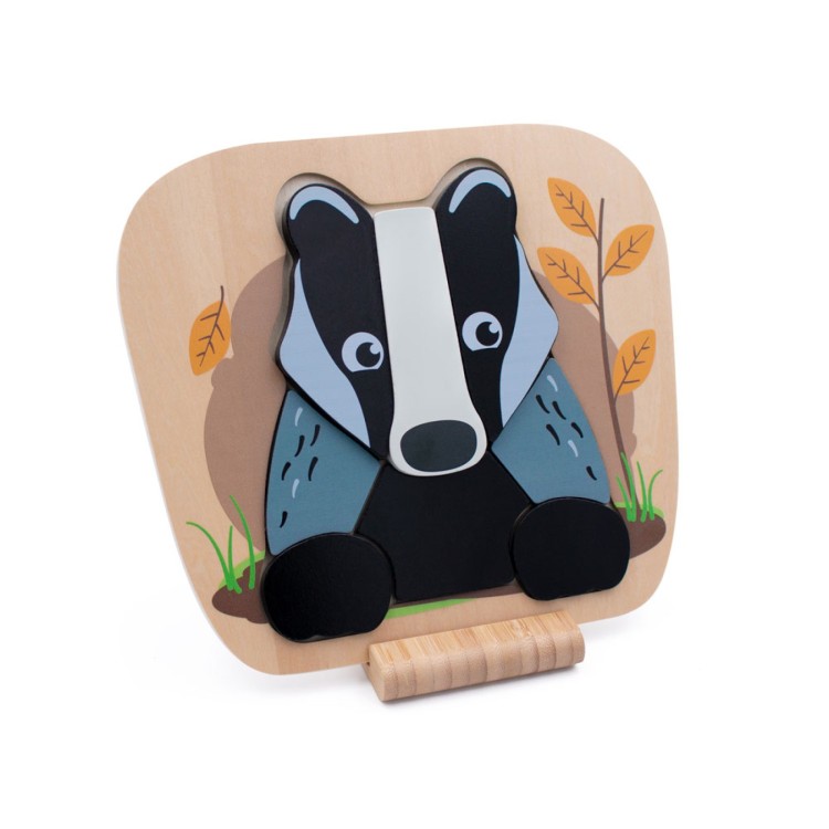 Jumini Raised Puzzle - Badger