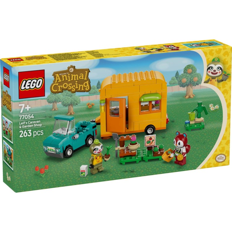 Lego Animal Crossing 77054 Leif's Caravan & Garden Shop